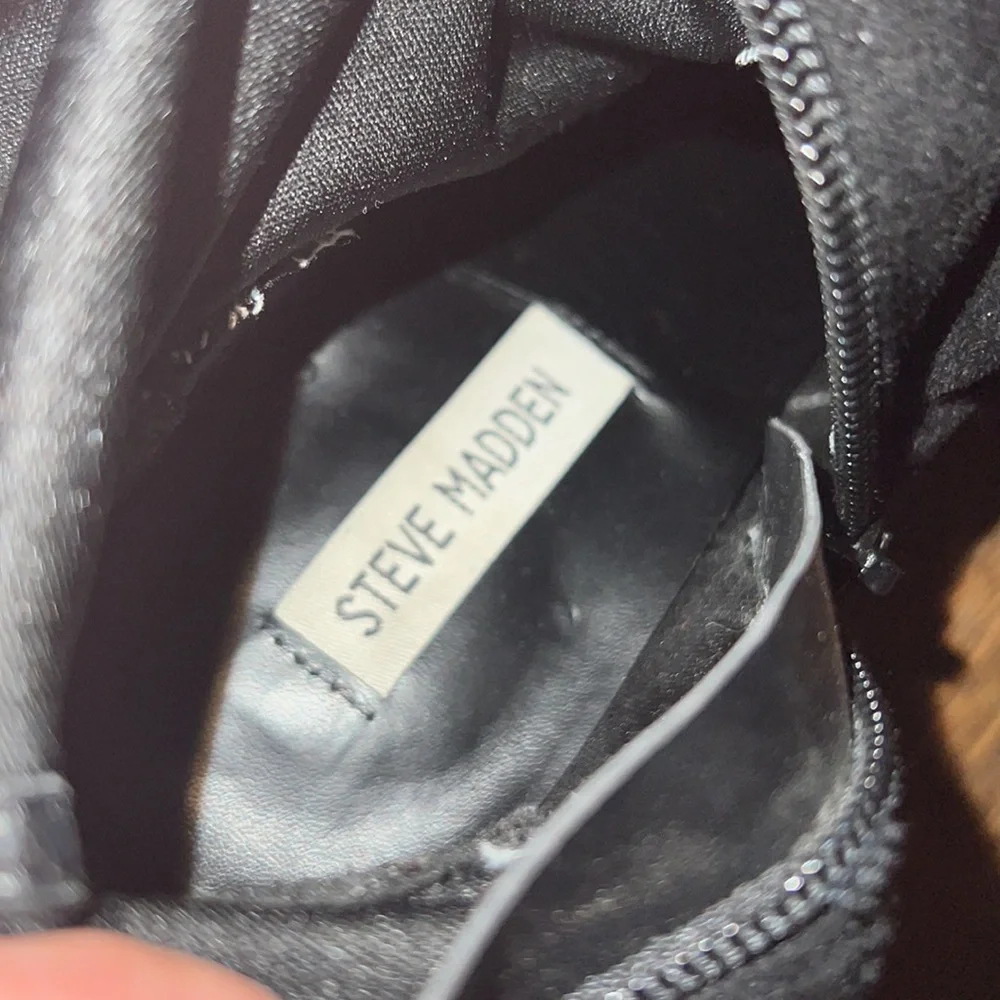 Steve Madden Larah Thigh High Faux Suede Boots - Picture 4 of 6